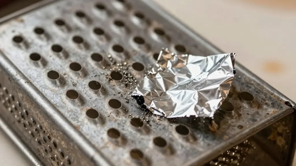 Trik z folią aluminiową, który przywróci Twoją starą tarkę do życia w minutę